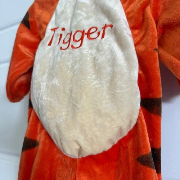 Vintage Y2K Disney Winnie the Pooh Tigger Tiger Dress Up Baby Costume 3-6 months - Picture 2 of 7